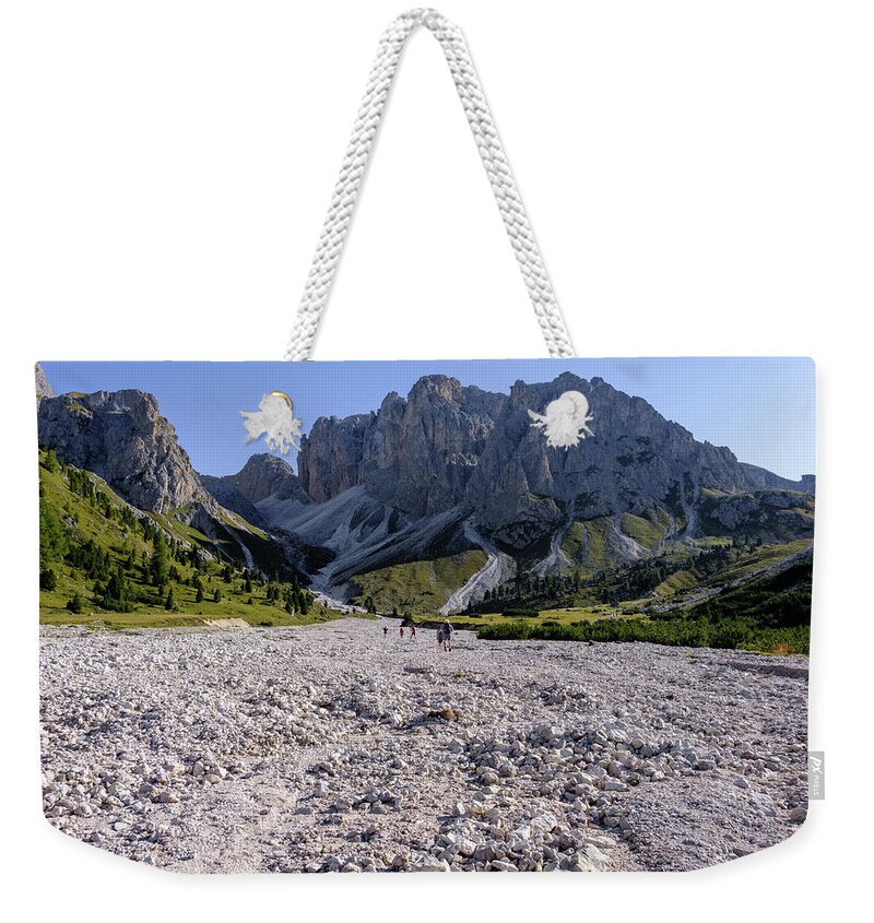 Italy Weekender Tote Bag featuring the photograph Odle #1 by Alberto Zanoni