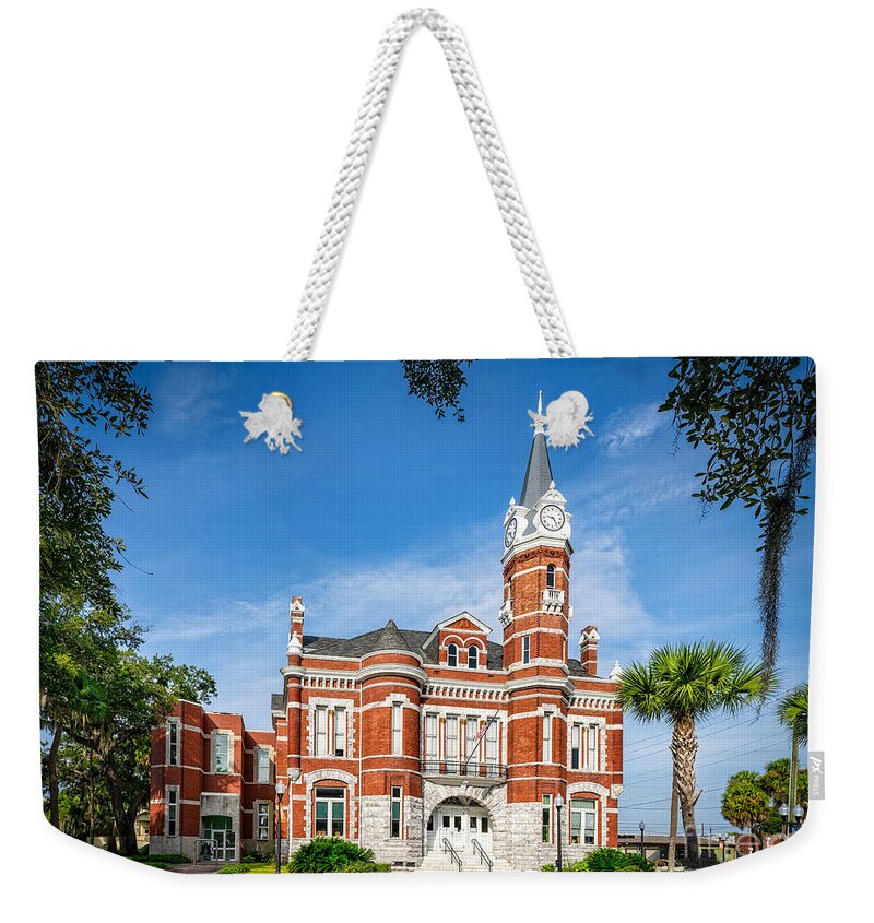Landscapes Weekender Tote Bag featuring the photograph Old City Hall by DB Hayes