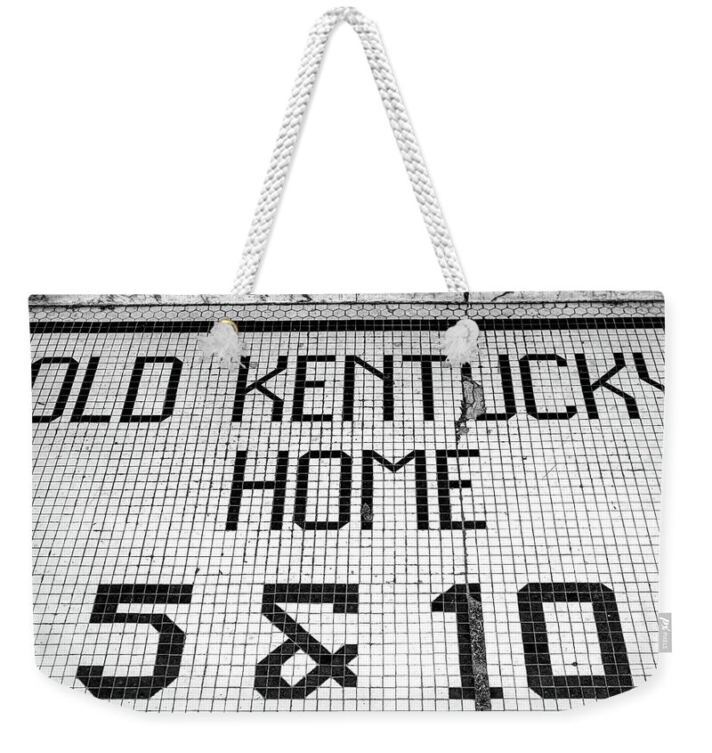 Old Kentucky Home Weekender Tote Bag featuring the photograph Old Kentucky Home by Sharon Popek