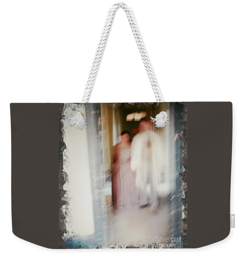 Ghostly Weekender Tote Bag featuring the photograph Old Spirits Rise by Kae Cheatham