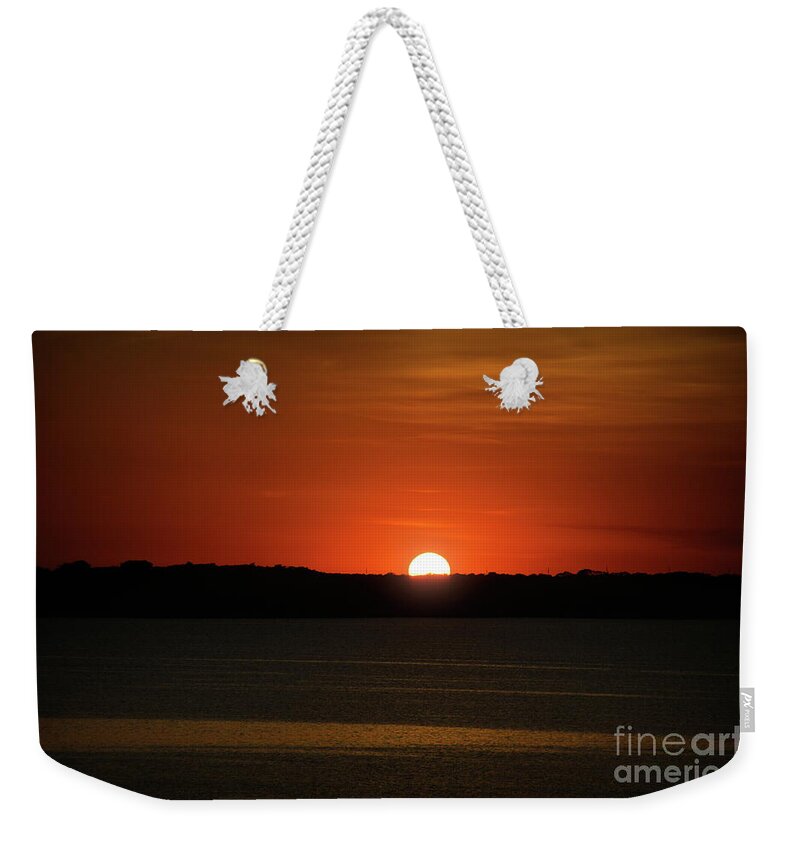 Sunset Weekender Tote Bag featuring the photograph One More Dream with You by Diana Mary Sharpton