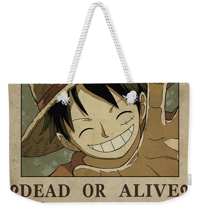 One Piece Wanted Poster - LUFFY Yoga Mat by Niklas Andersen - Fine Art  America