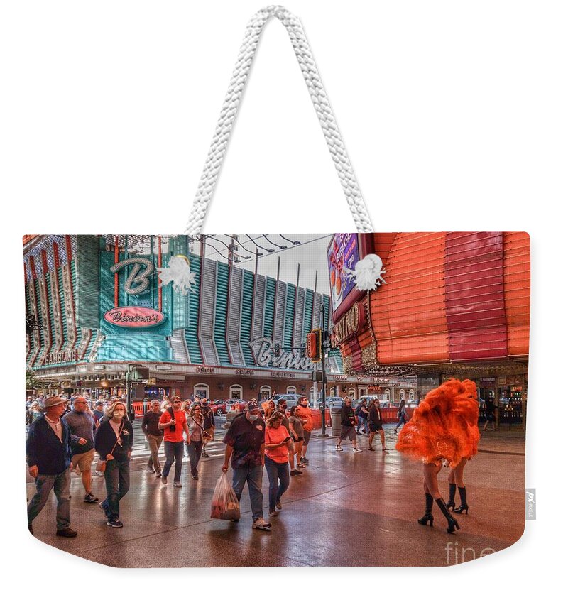  Weekender Tote Bag featuring the photograph Orange In Style by Rodney Lee Williams