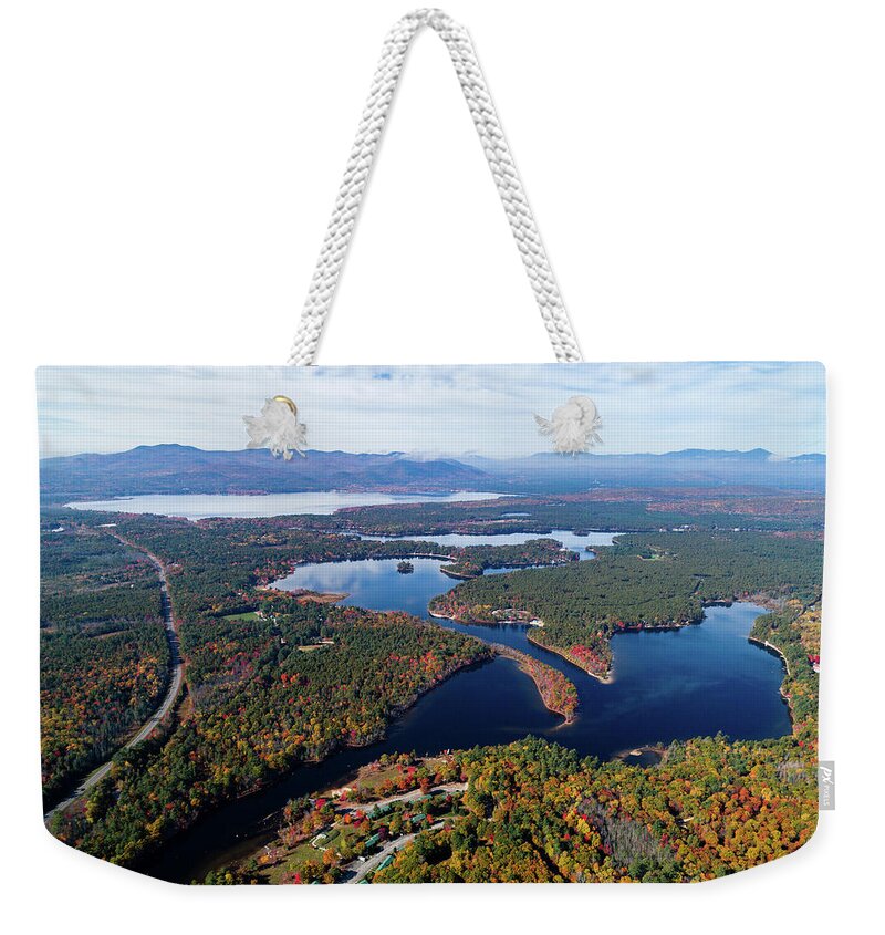 Ossipee Lake Weekender Tote Bag featuring the photograph Ossipee Lake, NH by John Rowe
