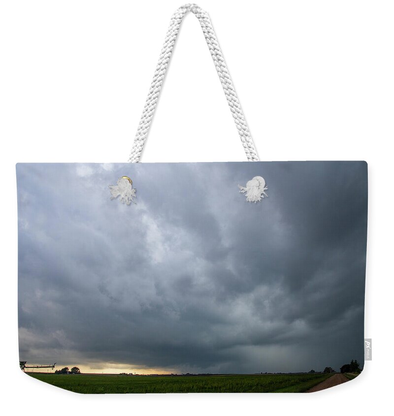 Nebraskasc Weekender Tote Bag featuring the photograph Our Last Storm Chase of 2021 009 by Dale Kaminski