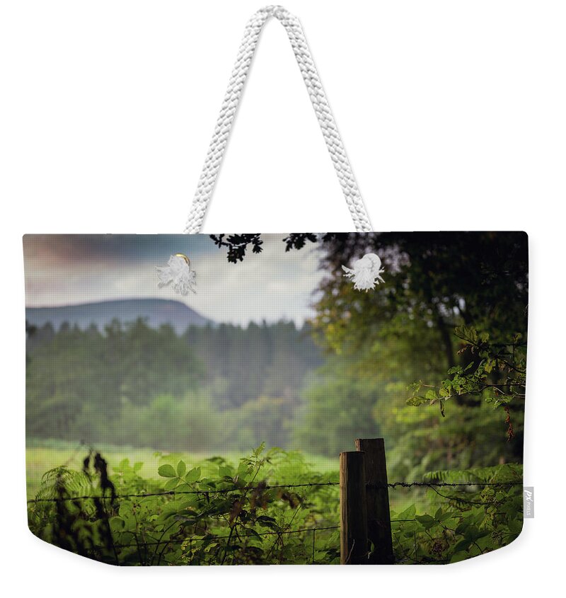 Fence Weekender Tote Bag featuring the photograph Outside by Gavin Lewis