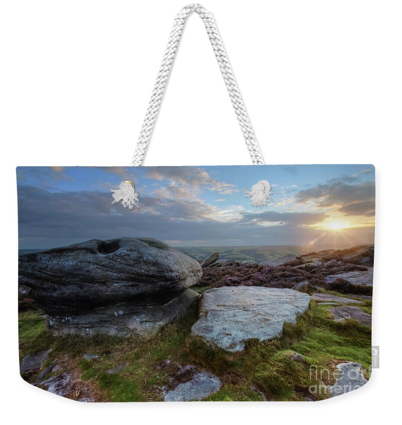 Outdoor Weekender Tote Bag featuring the photograph Owler Tor 39.0 by Yhun Suarez