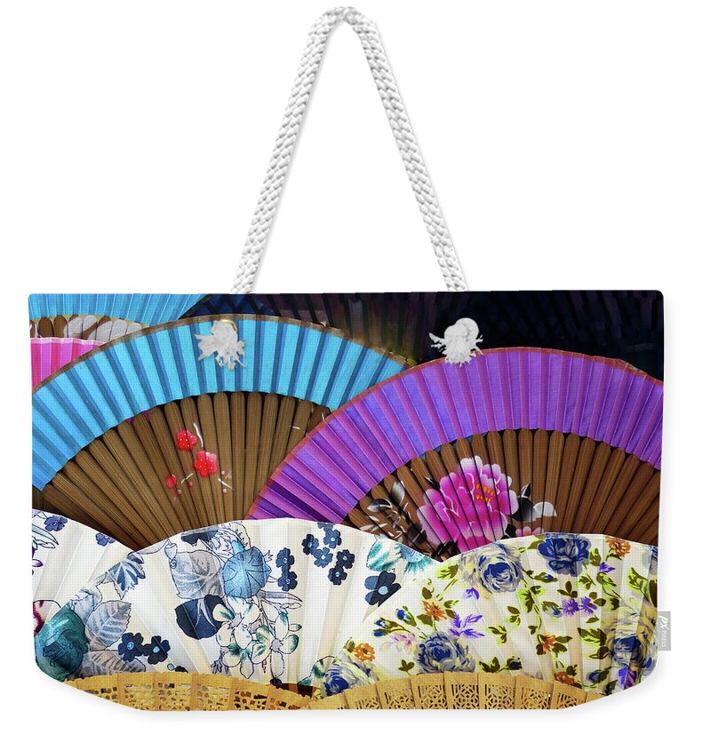 Pattern Weekender Tote Bag featuring the photograph Pagoda Market I by Rick Locke - Out of the Corner of My Eye