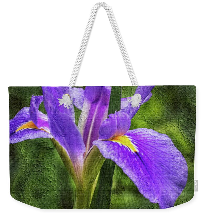 Flowers Weekender Tote Bag featuring the photograph Painterly Flower by James Woody