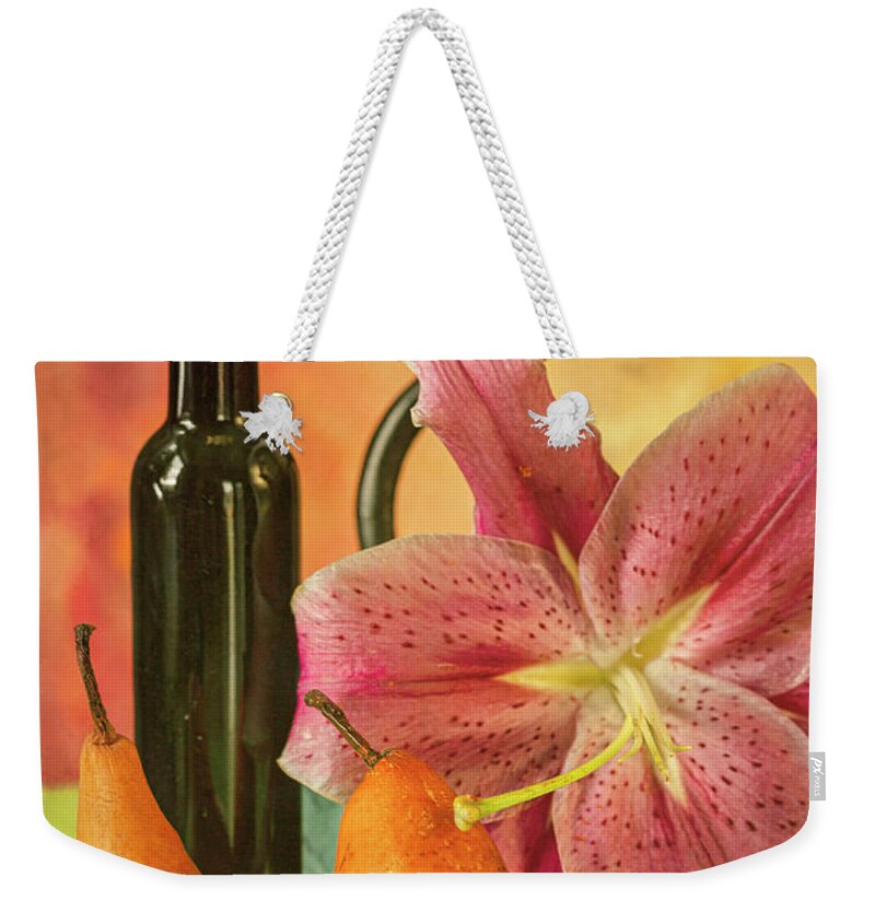 Still Life Weekender Tote Bag featuring the photograph Painters Still Life by Roberta Murray