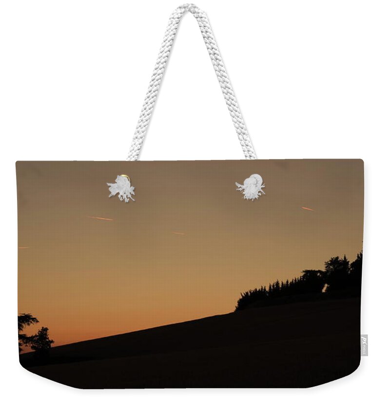 Panspermia Weekender Tote Bag featuring the photograph Panspermia by Karine GADRE