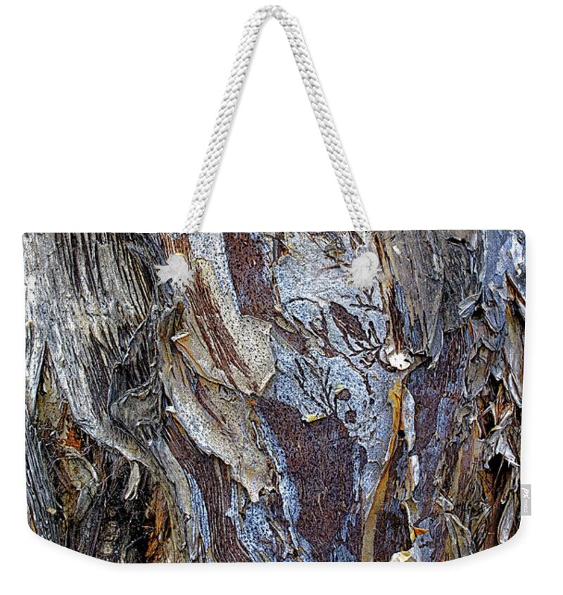 Australia Weekender Tote Bag featuring the photograph Paper Bark by Jay Heifetz