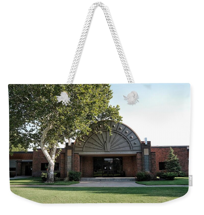 Beverly L And Robert L Parker Fine Arts Center Weekender Tote Bag featuring the photograph Parker Fine Arts Center by Buck Buchanan