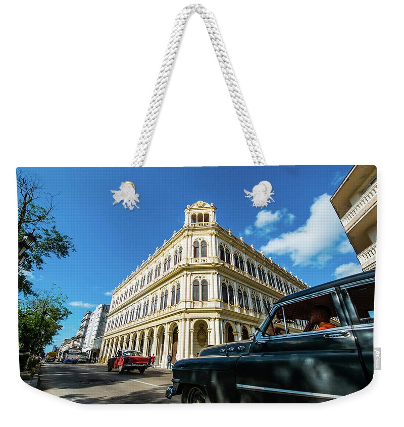 Cuba Weekender Tote Bag featuring the photograph Parque Central, Havana. Cuba by Lie Yim