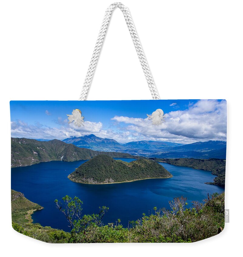 Volcano Weekender Tote Bag featuring the photograph Parque Nacional Cotacachi Cayapas by L Bosco