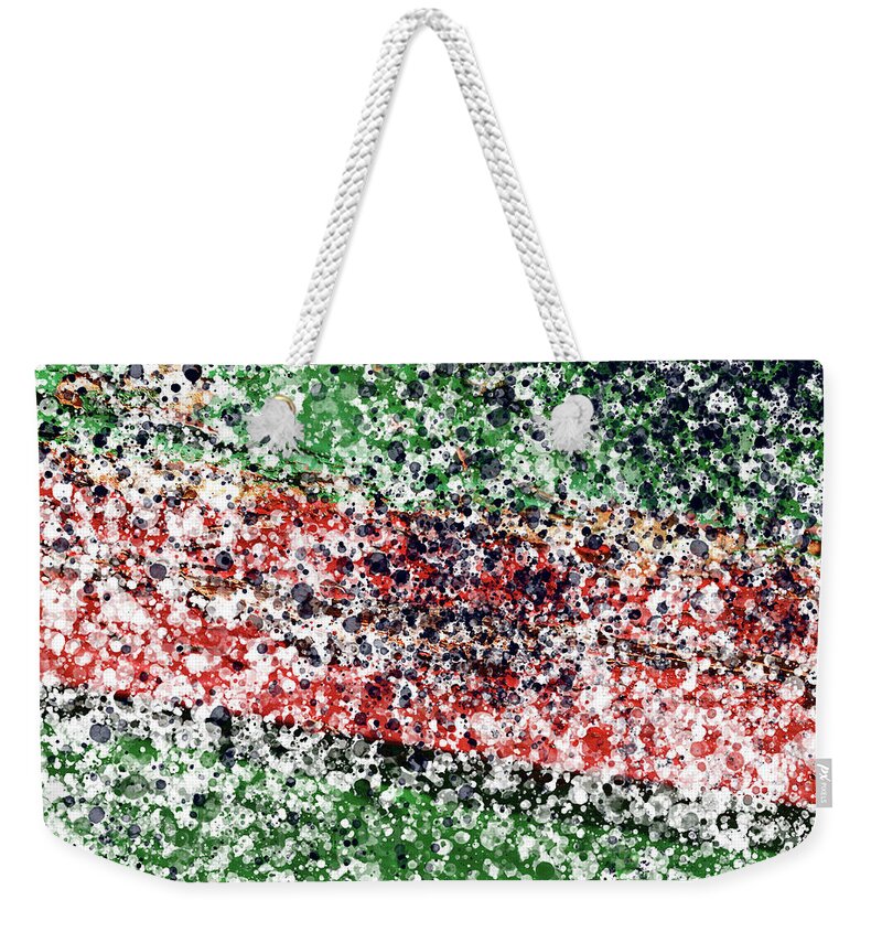 Boat Weekender Tote Bag featuring the photograph Part of Boat 2 by Al Fio Bonina