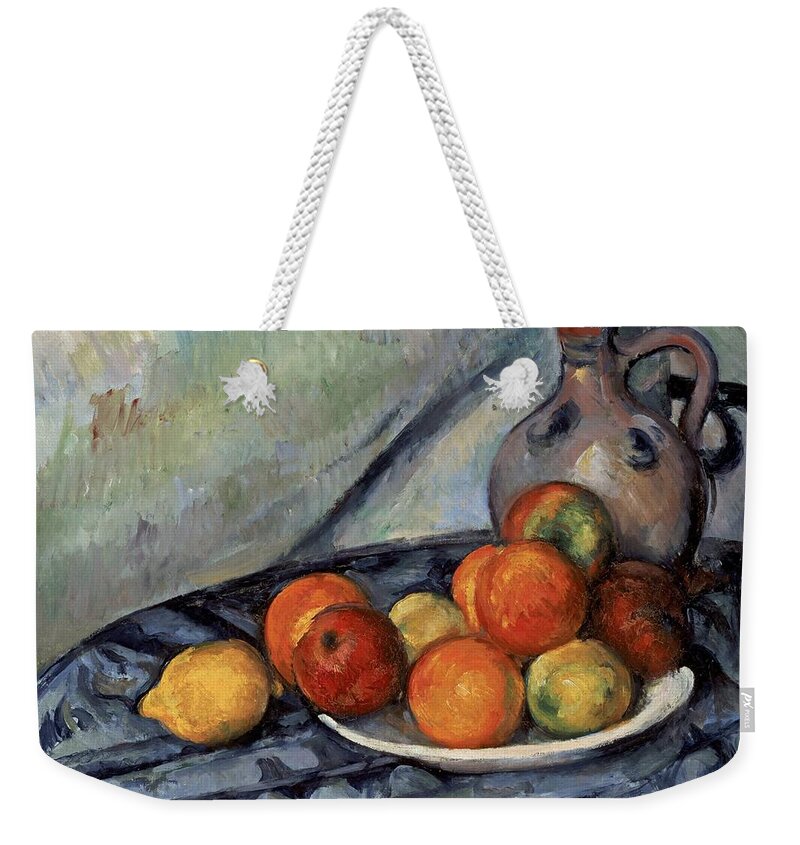 Nocturnal Weekender Tote Bag featuring the painting Paul C by MotionAge Designs