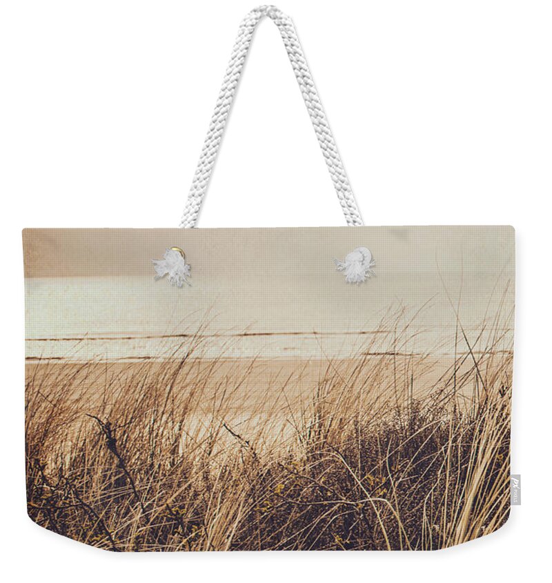 Photography Weekender Tote Bag featuring the photograph Peaceful view by Yasmina Baggili