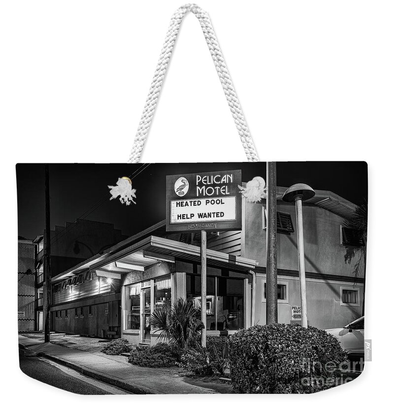 Pelican Motel Weekender Tote Bag featuring the photograph Pelican Motel by David Smith