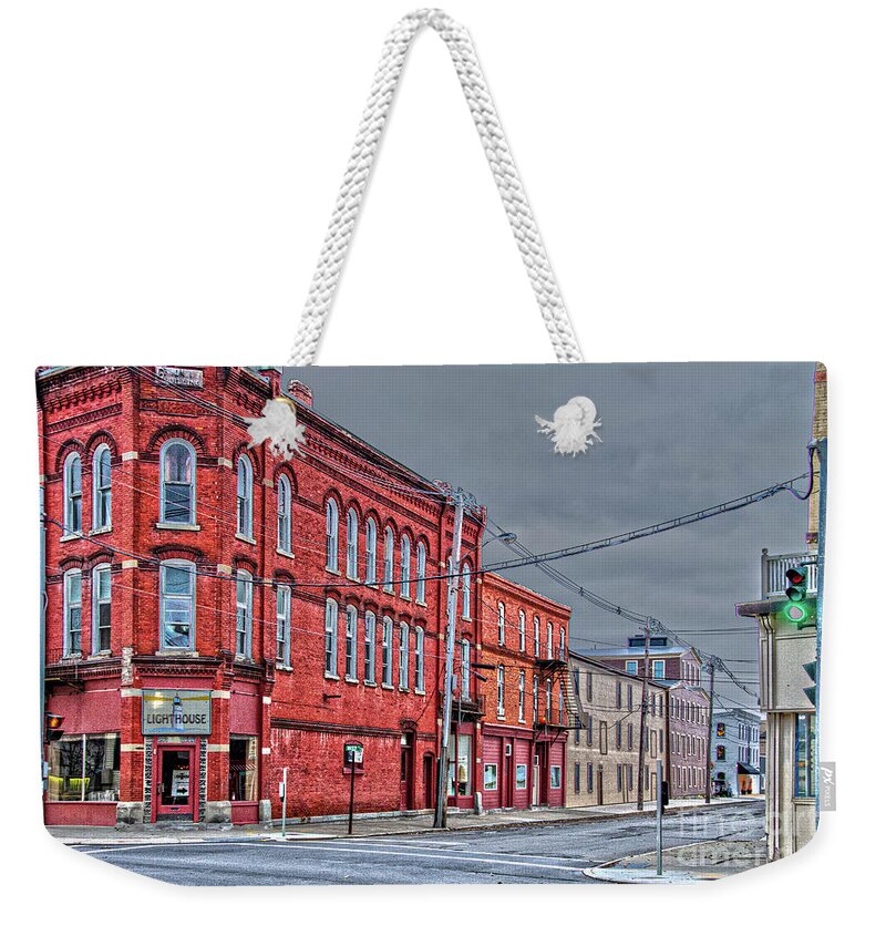 Business District Weekender Tote Bag featuring the photograph Penn Yan 27 by William Norton