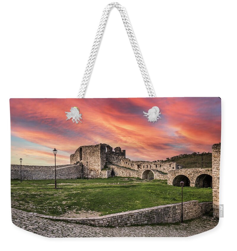 Wall Art Weekender Tote Bag featuring the photograph Perendim by Ari Rex
