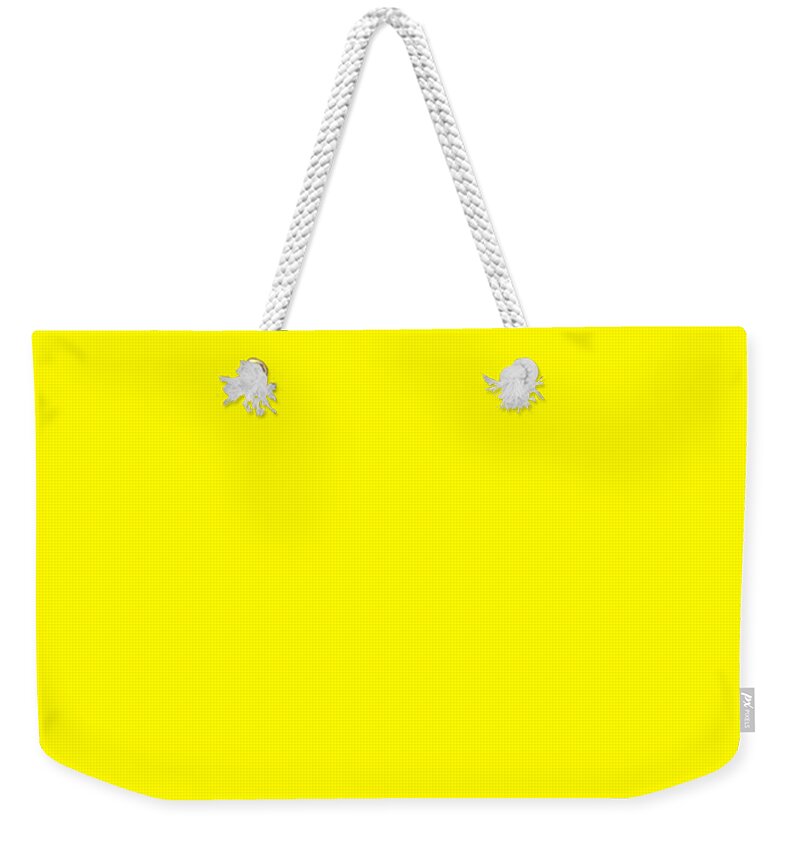 Mustard Weekender Tote Bag featuring the digital art Perspective by Wade Hampton
