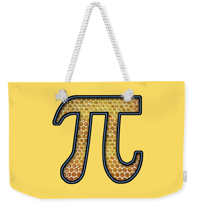 Honey Pi Weekender Tote Bag featuring the photograph Pi - Food - Honey Pie by Mike Savad
