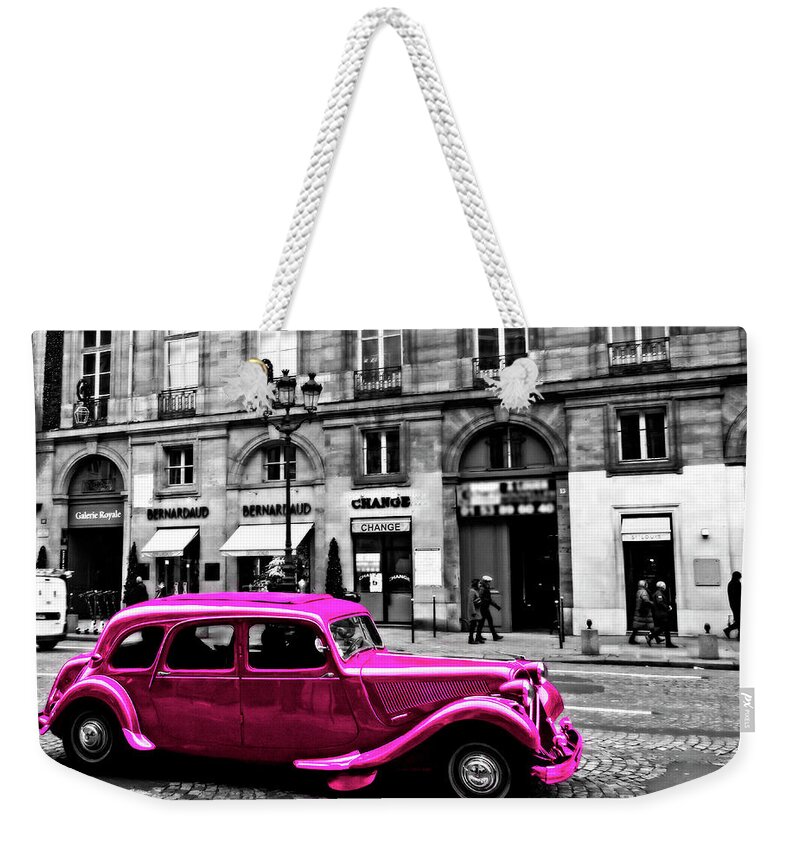 Urban pink Weekender Tote Bag by Pedro Cardona Llambias - Pixels
