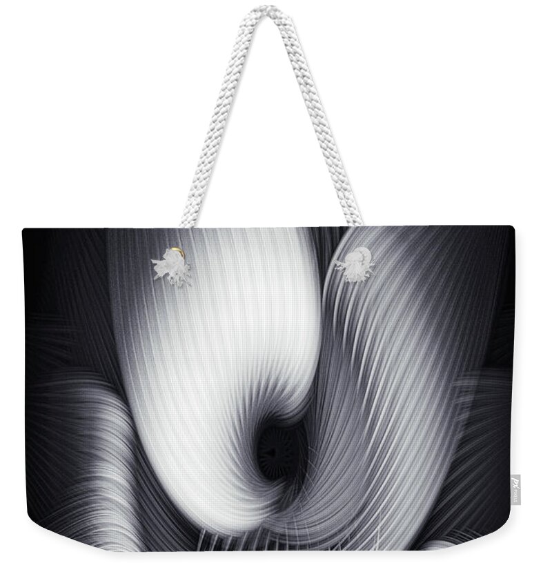 Abstract Weekender Tote Bag featuring the photograph Pixels Trinity 181 by Philippe Sainte-Laudy