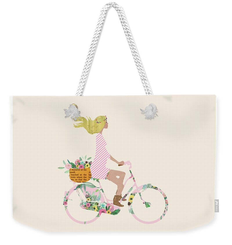 To Plant A Garden Weekender Tote Bag featuring the mixed media Plant a garden by Claudia Schoen