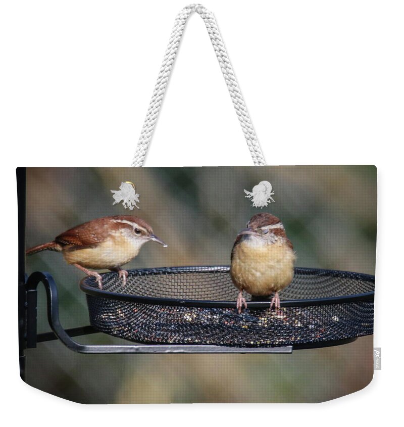 2019 Weekender Tote Bag featuring the photograph Please Don't Nag by Gerri Bigler