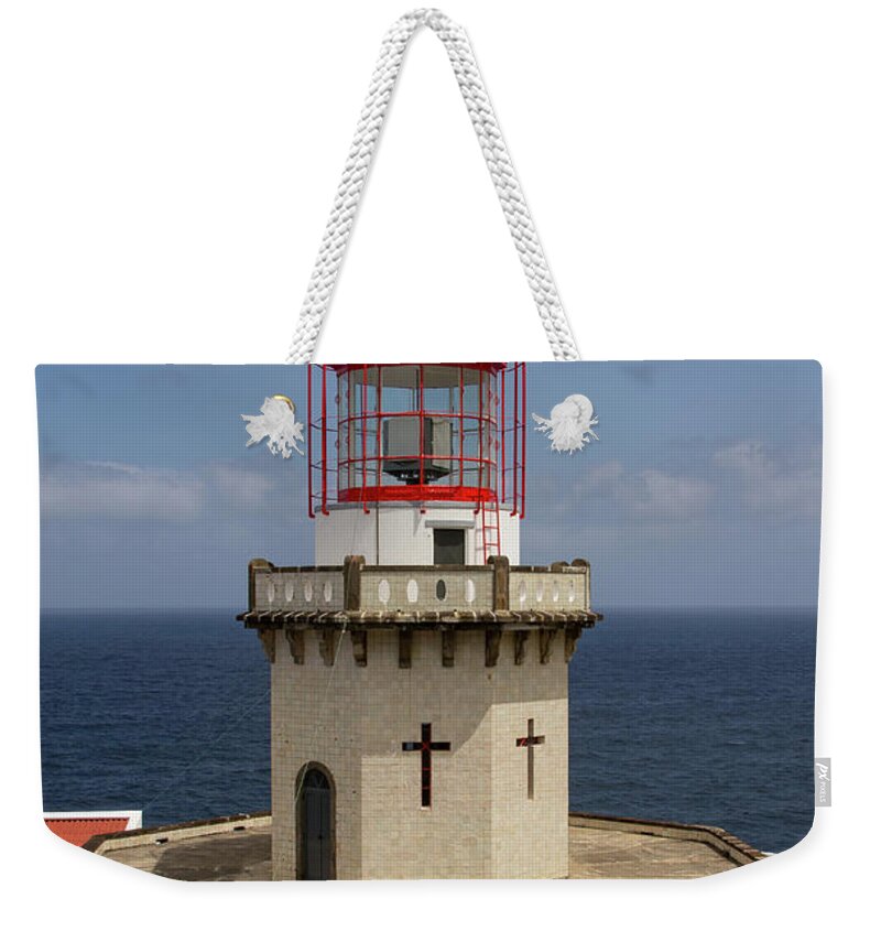 Nordeste Weekender Tote Bag featuring the photograph Ponta Do Arnel Close Up by Denise Kopko