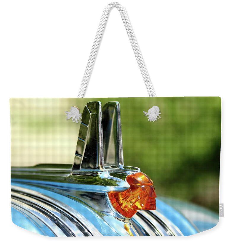 Pontiac Weekender Tote Bag featuring the photograph Pontiac Proud by Lens Art Photography By Larry Trager