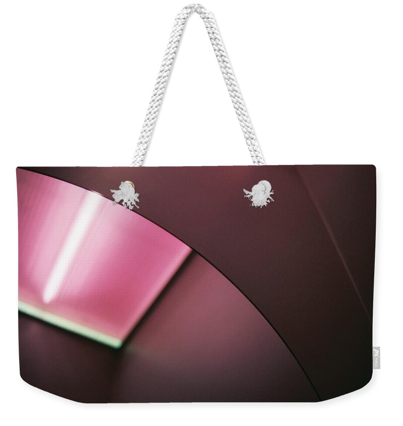 Abstract Weekender Tote Bag featuring the photograph Portal to another dimension by Barthelemy De Mazenod