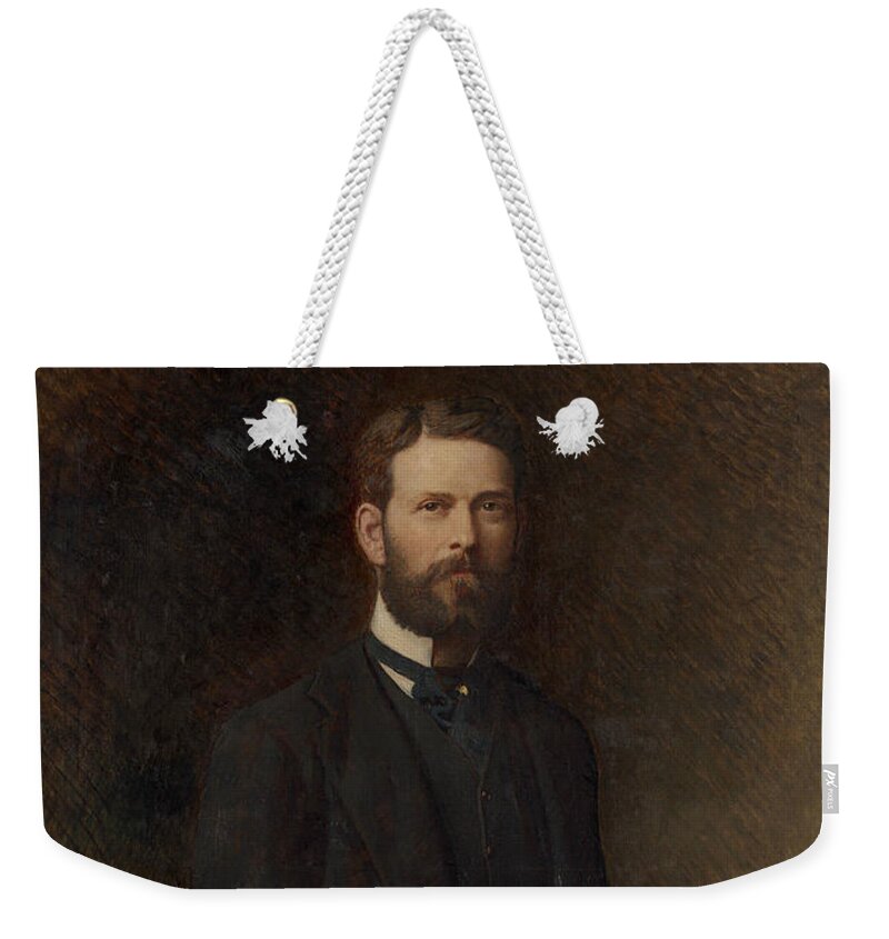 19th Century Painters Weekender Tote Bag featuring the painting Portrait of Henry Field by Leon Bonnat