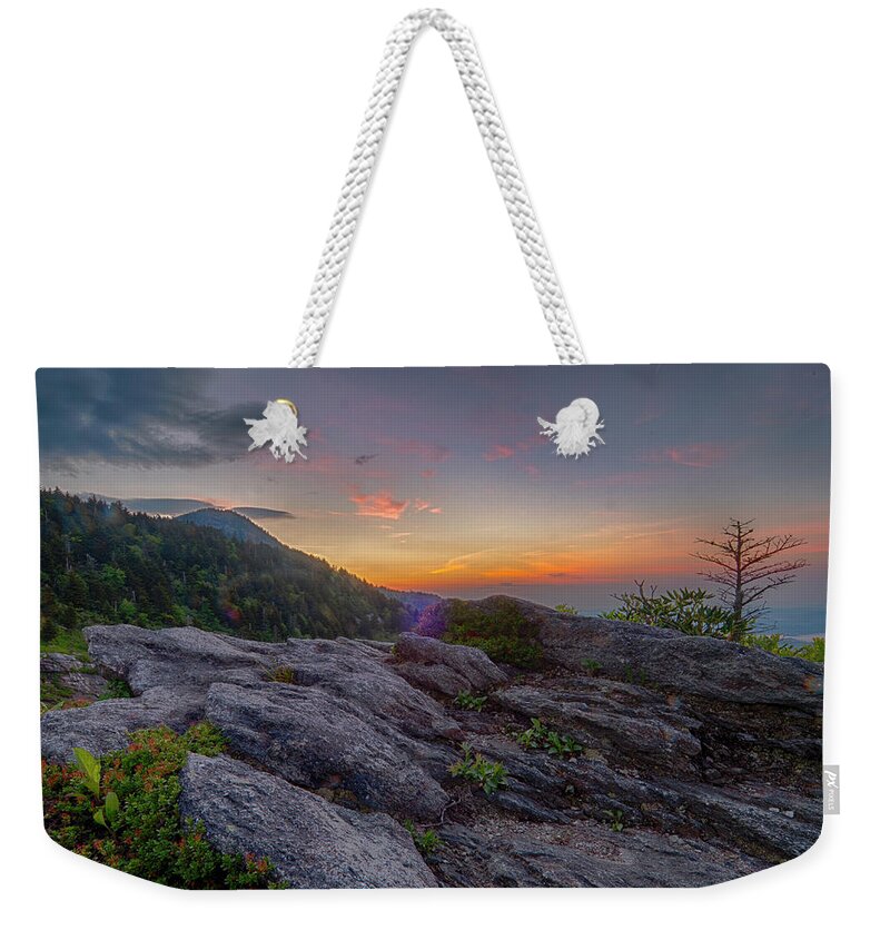 Blue Ridge Mountains Weekender Tote Bag featuring the photograph Predawn Light by Melissa Southern