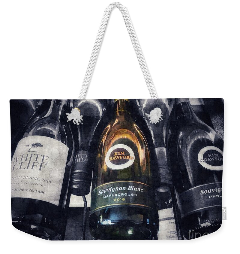 Wine Weekender Tote Bag featuring the digital art Prepared for the Storm by Diana Rajala