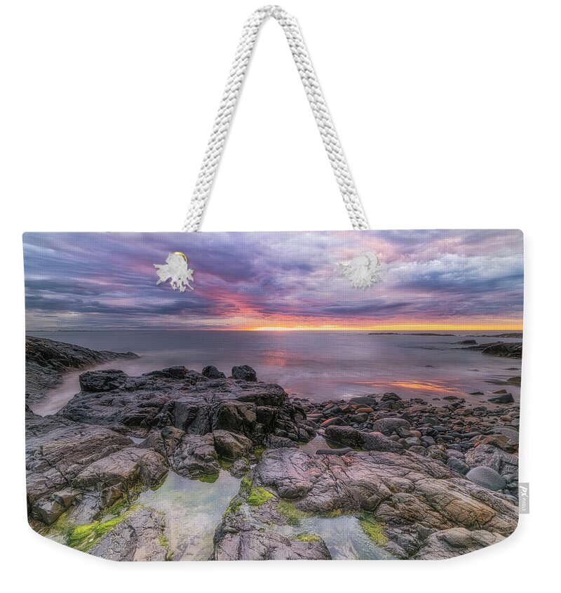 Marginal Way Weekender Tote Bag featuring the photograph Promise of a New Day by Penny Polakoff