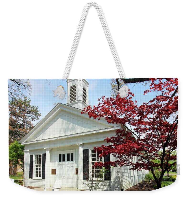 Prout Weekender Tote Bag featuring the photograph Prout Chapel Bowling Green State University 6210 by Jack Schultz