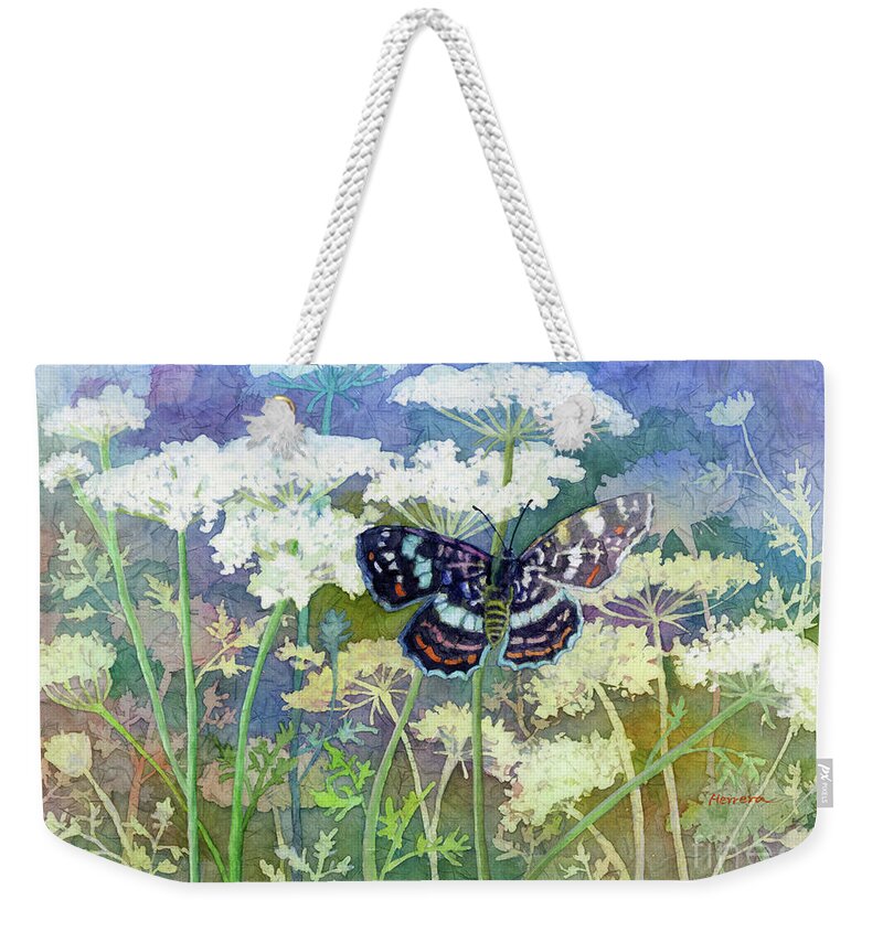 Queen Anne's Lace Weekender Tote Bags