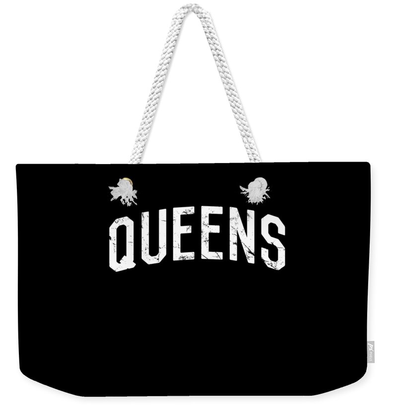 Funny Weekender Tote Bag featuring the digital art Queens by Flippin Sweet Gear