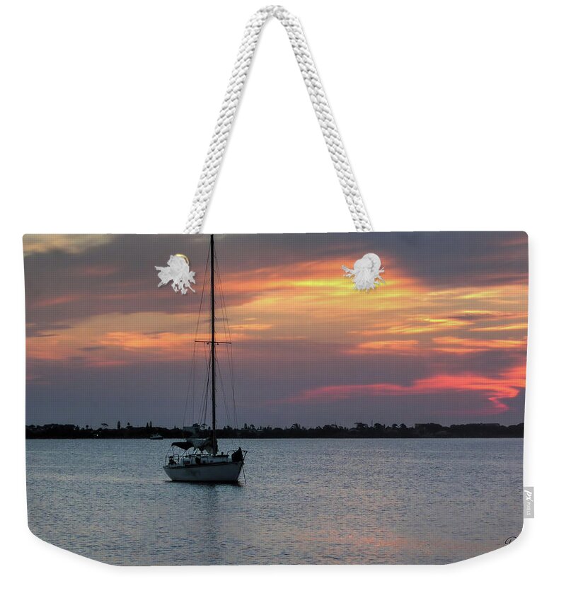 Fine Art Weekender Tote Bag featuring the photograph Quiet Harbor by Robert Harris