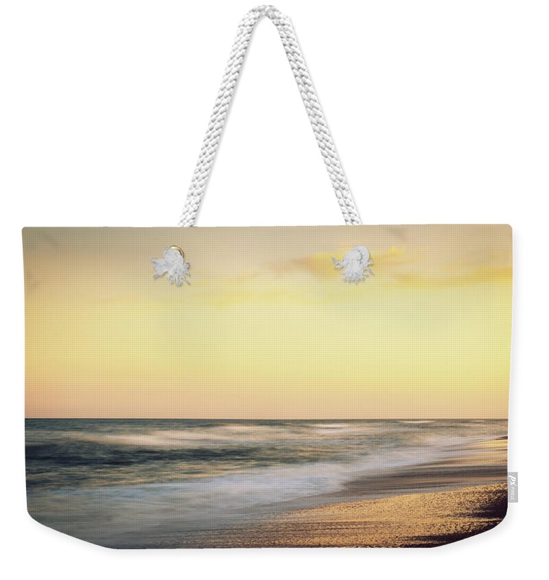 Beach Weekender Tote Bag featuring the photograph Quiet Sea by Andrii Maykovskyi