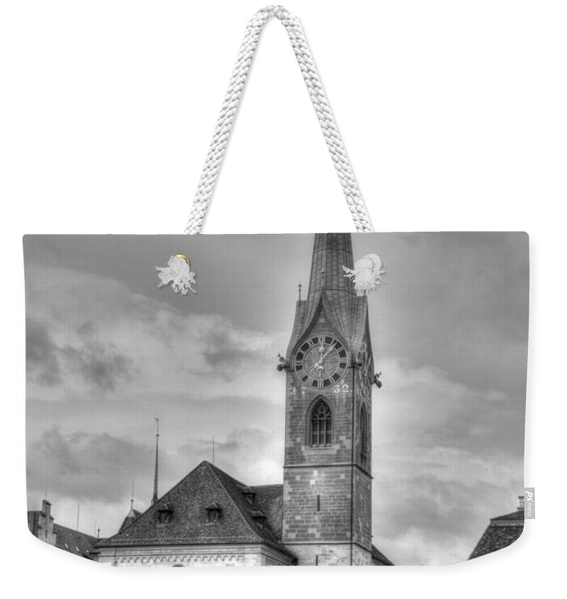 Germany Weekender Tote Bag featuring the photograph Quite Corner in Zurich by Bill Hamilton