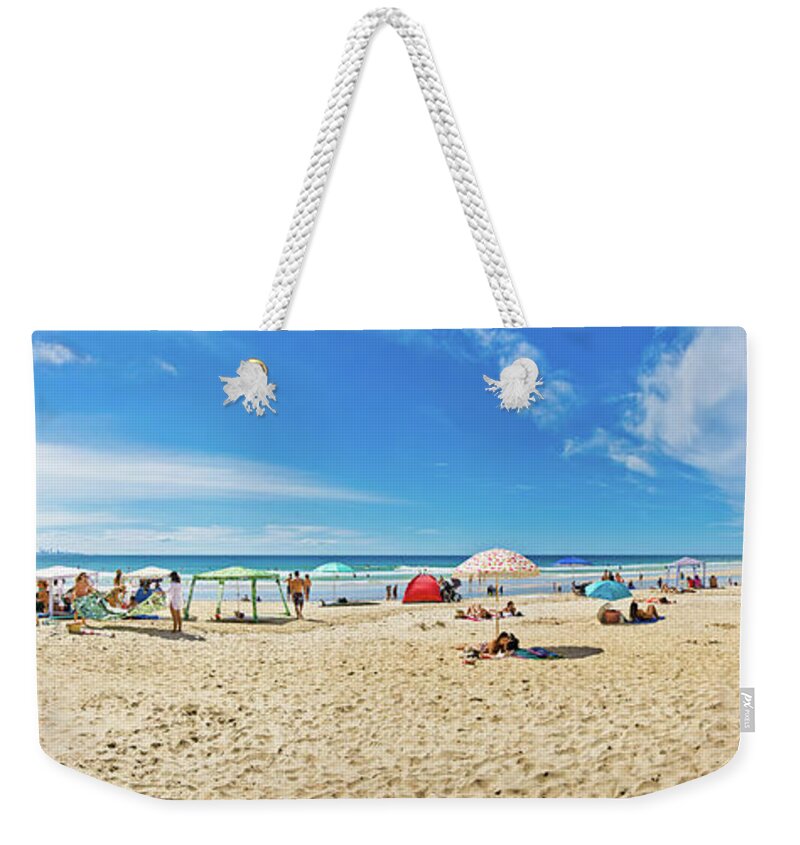 Australia Lifestyle Images Weekender Tote Bag featuring the photograph Rainbow Bay by Az Jackson