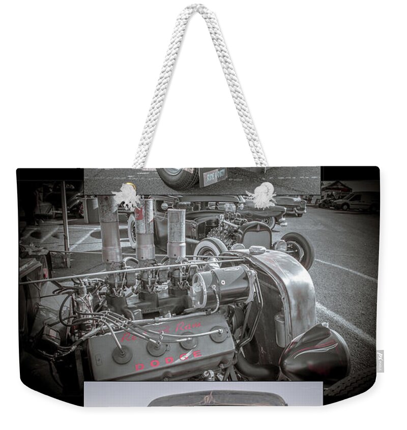 Ratrod Weekender Tote Bag featuring the photograph Ratrod variety 001 by Darrell Foster