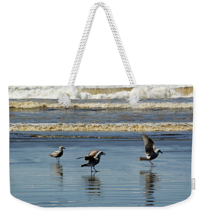 Beach Weekender Tote Bag featuring the photograph Ready Set Go by Tikvah's Hope