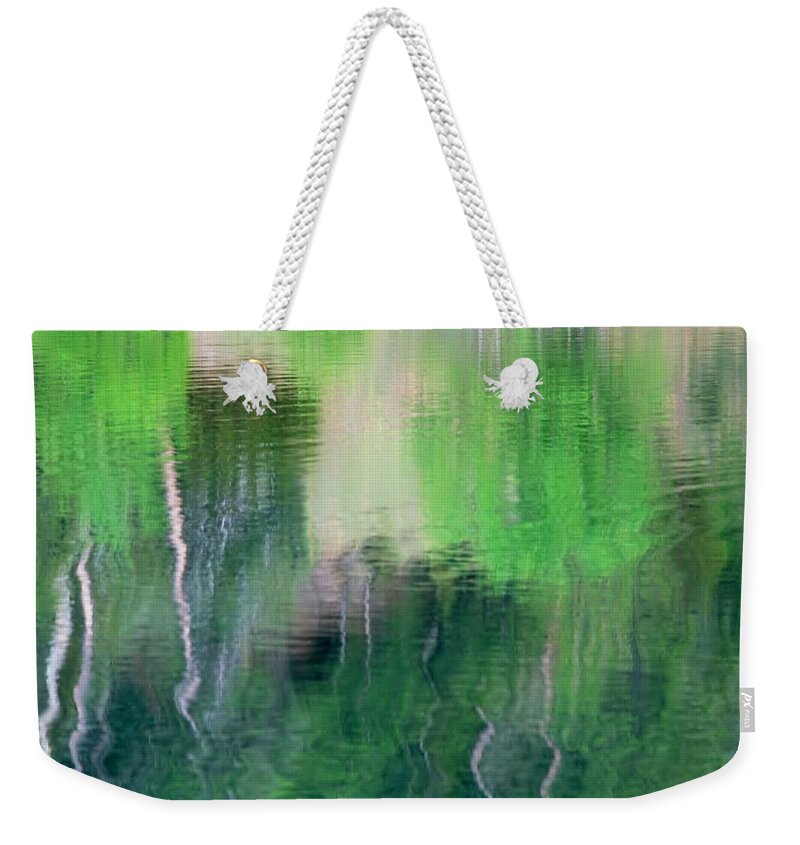 Water Weekender Tote Bag featuring the photograph Reflect by Donald J Gray