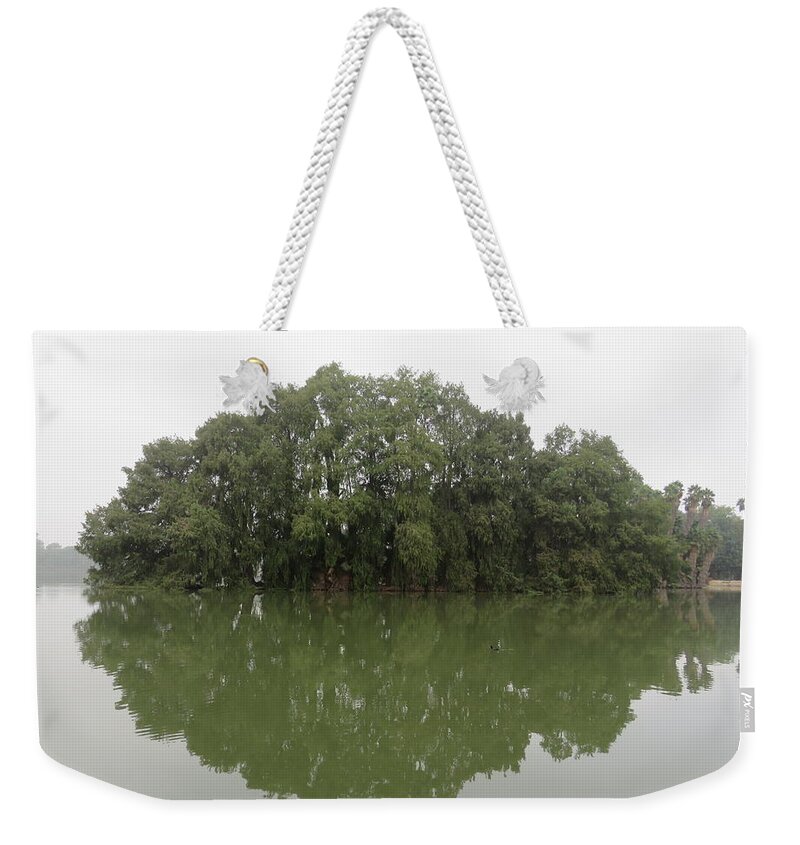  Weekender Tote Bag featuring the photograph Reflection by Raymond Fernandez