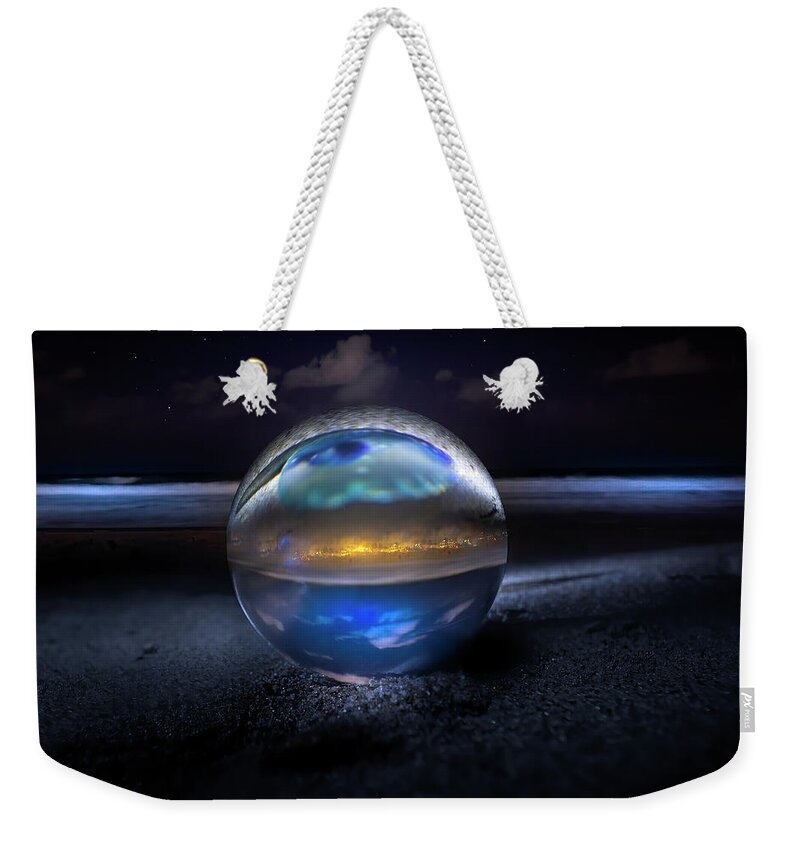 Man O War Weekender Tote Bag featuring the photograph Reflections of a Warrior 2 by Mark Andrew Thomas